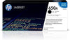 New, Pre-Owned - HP 650A Standard-Yield Black Laser Toner Cartridge, CE270A