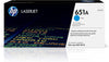 New, Pre-Owned - HP 651A Standard-Yield Cyan Toner Cartridge, CE341A