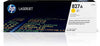 New, Pre-Owned - HP 827A Standard-Yield Yellow Laser Toner Cartridge, CF302A