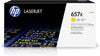 New, Pre-Owned - HP 657X High Yield Yellow LaserJet Toner Cartridge, CF472X