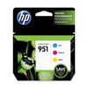 New, Pre-Owned - HP 951 Standard Yield Tri-color Ink Cartridge, CR314FN - (3 Pack)