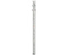 8' Telescopic Aluminum Grade Rod, Feet/8ths