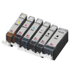 U.S. Remanufactured for Canon 1 PGI-225 Black / CLI-226 1 Black, 1 Gray, 3 Colors Ink Cartridges 6-Pack