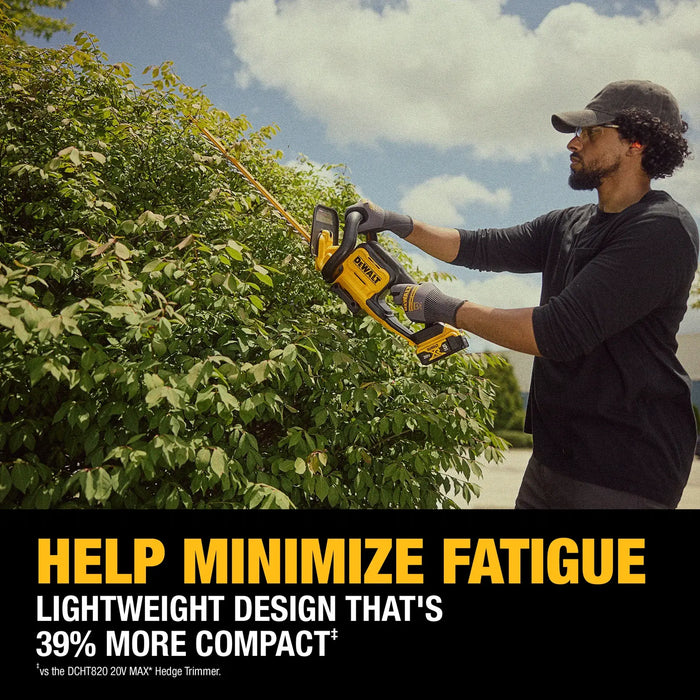 DEWALT® DCHT821P1 20V MAX* 22-in. Cordless Hedge Trimmer
