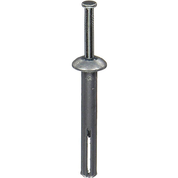 DEWALT 02826-PWR - 1/4" x 2" Zamac Nailin Hammer Drive Anchor, Mushroom Head (100/Box)