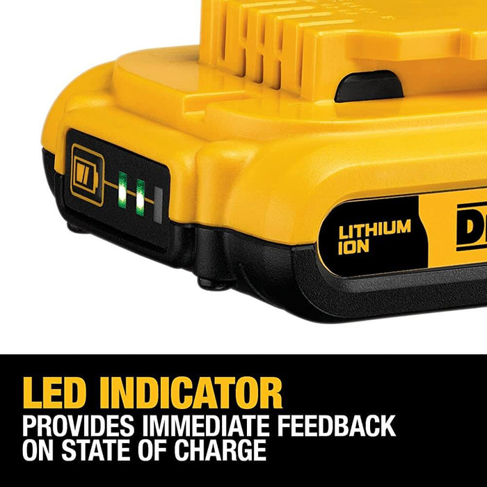 DEWALT DCB230C 20V MAX* Battery Pack with Charger, 3-Ah