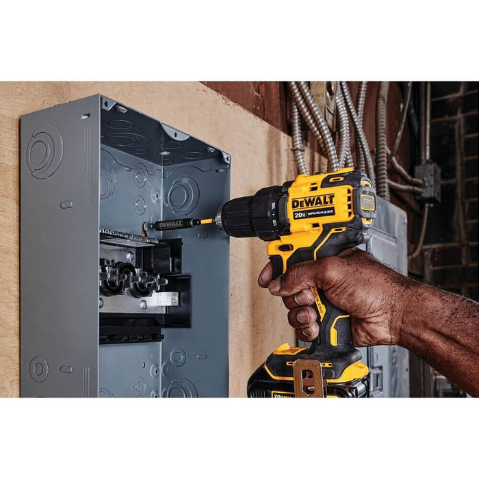 DEWALT DCD708C2 ATOMIC 20V MAX* Brushless Compact 1/2 in. Drill/Driver Kit