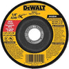 DEWALT DW4514B5 - 5 Pack4-1/2-Inch by 1/4-Inch by 7/8-Inch Metal Grinding Wheel