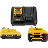 DEWALT DCB135C 12V Starter Kit 3Ah and 5Ah Battery with Charger