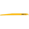 DEWALT DW4804 12 in. 6 TPI Taper Back Bi-Metal Reciprocating Saw Blade (5-Pack)