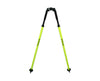 Thumb Release Style Aluminum Survey Bipod - Fluorescent Yellow