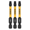 DeWalt DWAF2TX25IR3 2.25In Torx T25 FlexTorq 3Pk