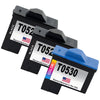 U.S. Remanufactured for Dell Series 1 T0529 2 Black / T0530 1 Color Ink Cartridges 3-Pack