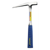 Estwing E3-13P 13oz Lightweight Rock Pick w/ Blue Vinyl Shock Reduction Grip (Smooth Face)