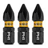 DeWalt DWAF1PH2IR3 1In Phillips #2 FlexTorq 3Pk