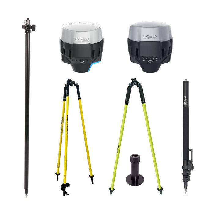Emlid RS3 Base and RS2+ Rover Surveying Package | RS3-RS2-BRSV