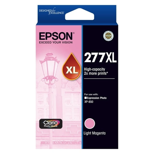 New, Pre-Owned - Epson 277XL High Yield Light Magenta Ink Cartridge, T277XL620-S