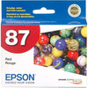 New, Pre-Owned - Epson 87 (T0877) Red Ink Cartridge