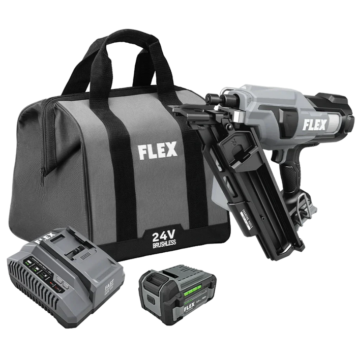 FLEX FX4351B-1C 30 Degree Framing Nailer Kit