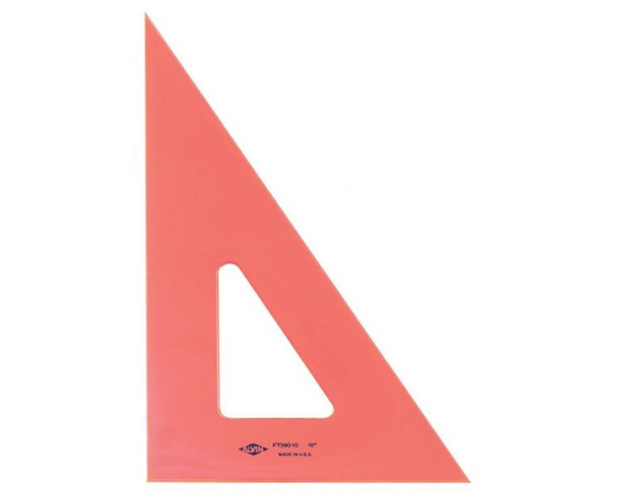 6"L Fluorescent Triangle 30Â°/60Â°