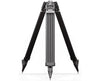 Heavy-Duty Carbon Fiber Survey Tripod w/ Aluminum Head, Yellow