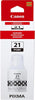 New, Pre-Owned - Canon GI-21 Pigment Black Ink Bottle, 4526C001