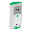 U.S. Remanufactured for HP 70 130-ml (C9457A) Green Ink Cartridge