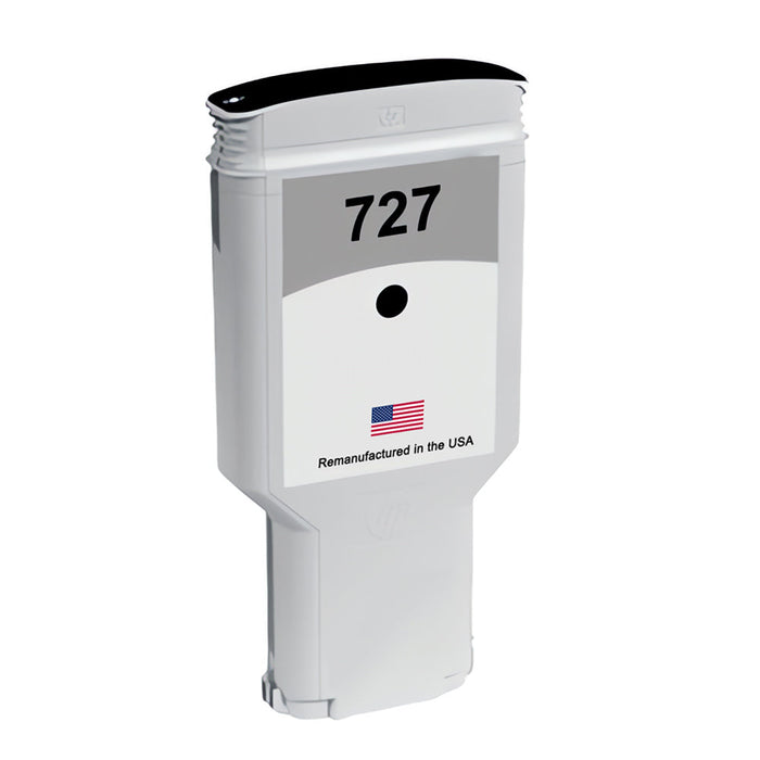 U.S. Remanufactured for HP 727XL 300ml (F9J79A) Photo Black Ink Cartridges