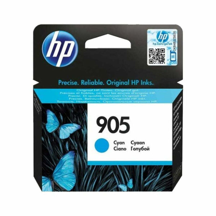 New, Pre-Owned - HP 905 (T6l89AA) Standard Yield Cyan Ink Cartridge