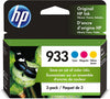 New, Pre-Owned - HP 933 Cyan, Magenta, Yellow Ink Cartridges (3-pack)