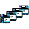 New, Pre-Owned - HP 934 Black / 935 Cyan, Magenta, Yellow Ink Cartridges