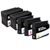 U.S. Remanufactured for HP 932XL 2 Black / 933XL 3 Color 5-pack Ink Cartridges