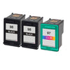 U.S. Remanufactured for HP 98 2 Black / 95 1 Tri-Color 3-Pack Ink Cartridge