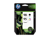 New, Pre-Owned - HP 98/95 Standard Yield Black & Color Ink Cartridge, CB327FN
