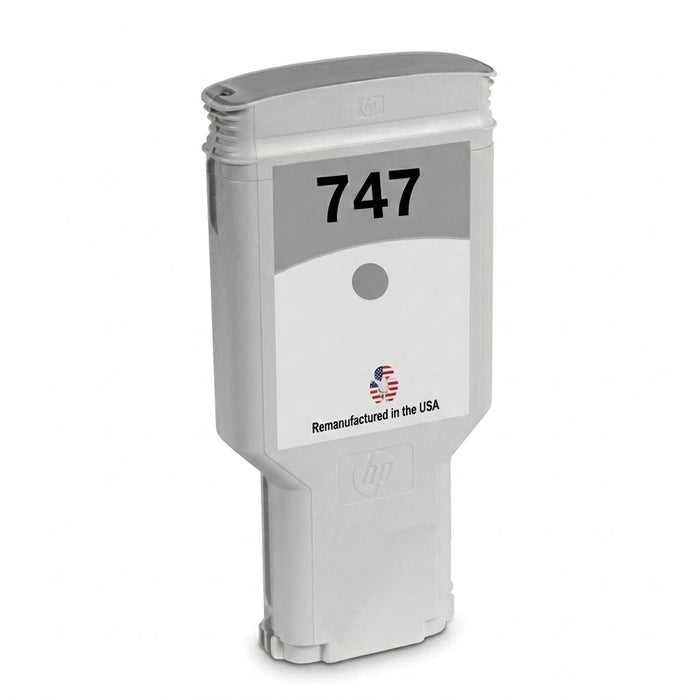 US Remanufactured for HP 747 300mL Gray Ink Cartridge