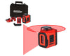 360-Degree Self-Leveling Laser w/ Plumb Line Kit w/ Magnetic Target, Bracket, Glasses & Case