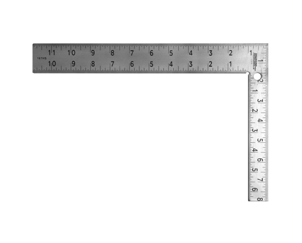 8 x 12 Easy-Read Steel Carpenter Square — Tiger Supplies