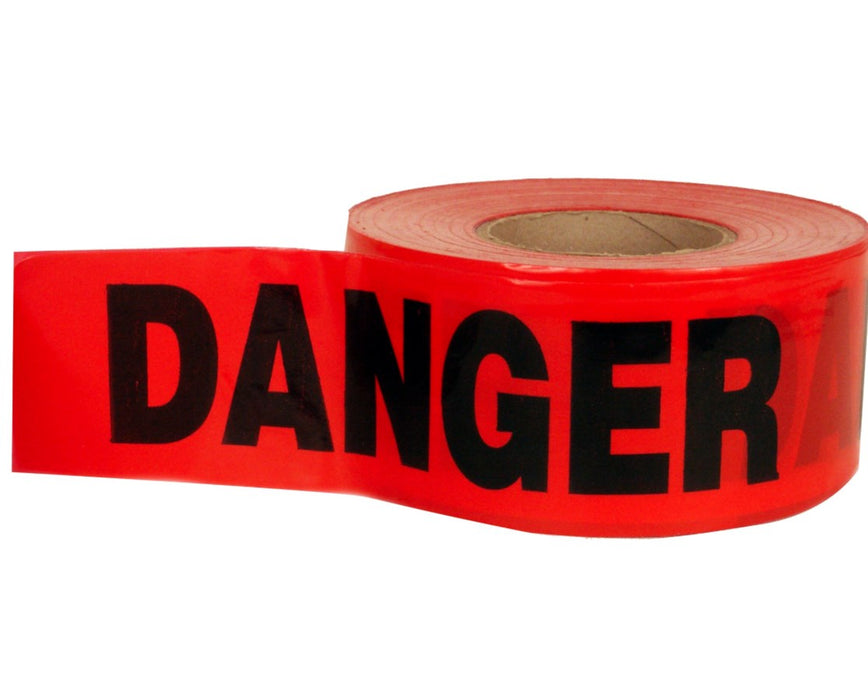 1,000 ft Red Barricade Tape with Danger Legend