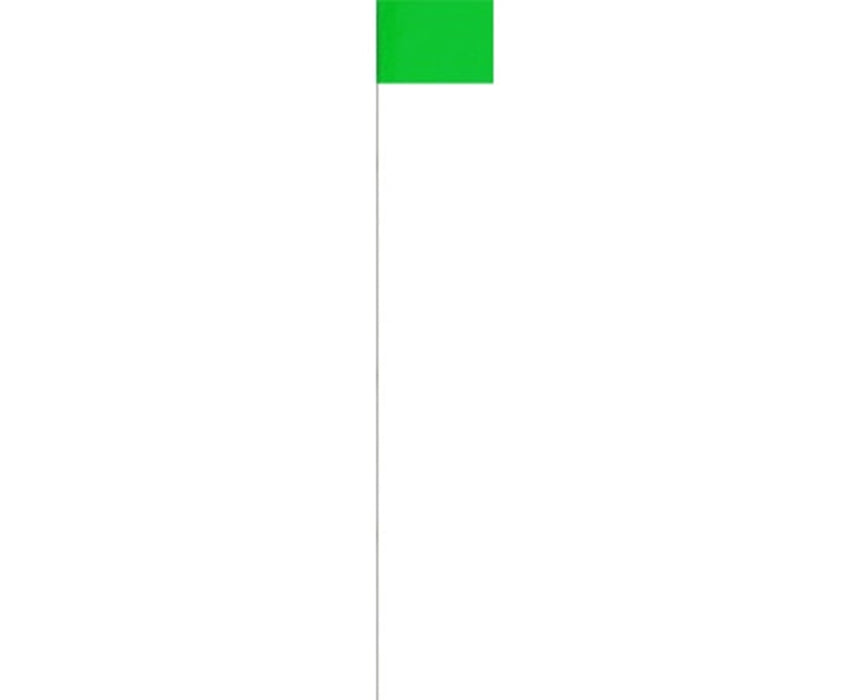 Surveyor Green Stake Flag (100 Per Box)