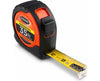 Short Measuring Tape - 35 Feet Feet, Inches, 1/8, 1/16 w/ Orange Case