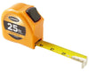 25ft Toggle Lock Short Measuring Tape w/ 1