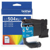 New, Pre-Owned - Brother LC504XL High Yield Cyan Ink Cartridge