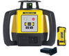 Rugby 640G Green Rotary Laser Level w/ Rod Eye 120G & Li-Ion Battery