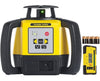 Rugby 640G Green Rotary Laser Level w/ Rod Eye 120G & Alkaline Battery