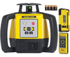 Rugby 640G Green Rotary Laser Level w/ RC400 Remote Control, Rod Eye 120G & Alkaline Battery