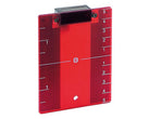 Red Target Plate for Rotary Lasers