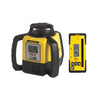 Rugby 680 Dual Grade Laser Level With Rod Eye 160 and Li-Ion Battery Pack