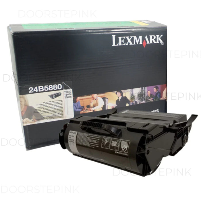 New, Pre-Owned - lexmark 24B5880 Extra High Yield Black Toner Cartridge
