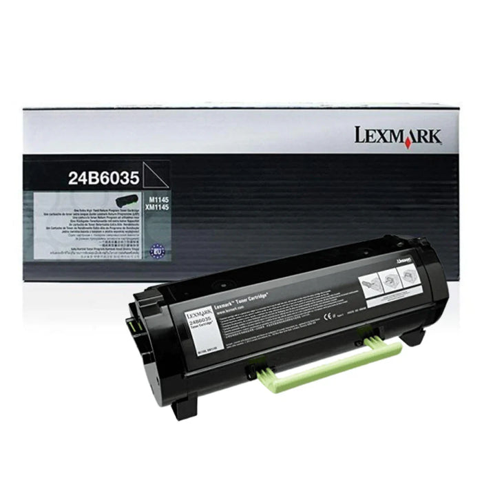 New, Pre-Owned - Lexmark 24B6035 Standard Yield Black Toner Cartridge