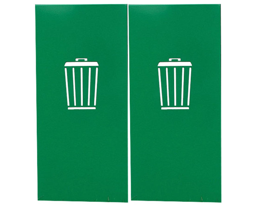 Waste Side-Panel Cutouts for Umea Waste Receptacle